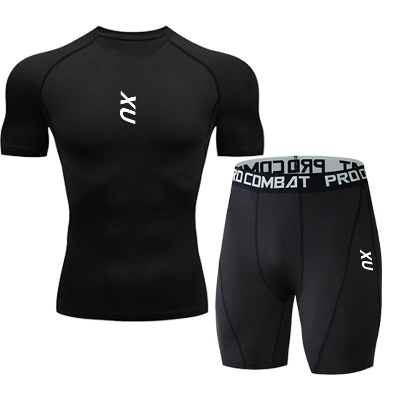 Yeni erkek koşu taytı tişörtü  - T Shirt Tight Fit incelemesi ve fiyatı